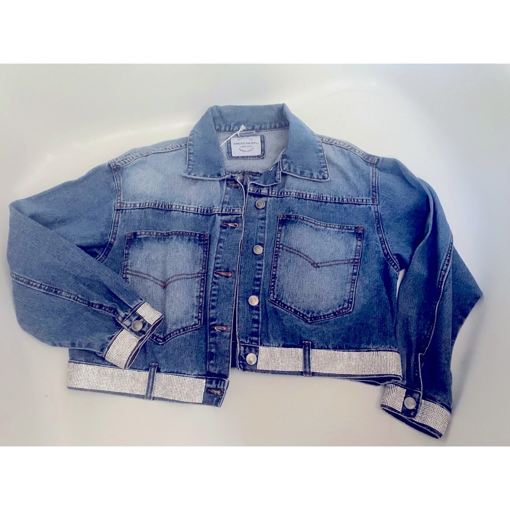 Denim Bling Jean Jacket